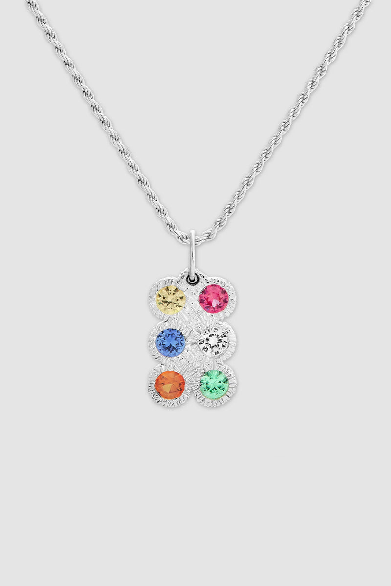 Flowers Grow Together Pendant - Multi
