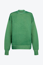 Sonny Crew Neck Sweater - Tropic Green/Lime