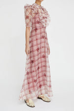 Marina Dress - Floral Check
