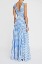 Kitty Maxi Dress - Blue