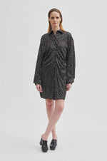 Stardust Fitted Dress - Black