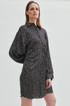 Stardust Fitted Dress - Black