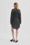 Stardust Fitted Dress - Black