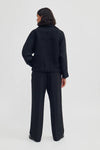 Fique Wide Trousers - Black