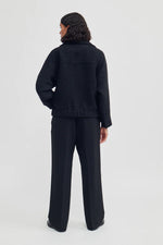 Fique Wide Trousers - Black