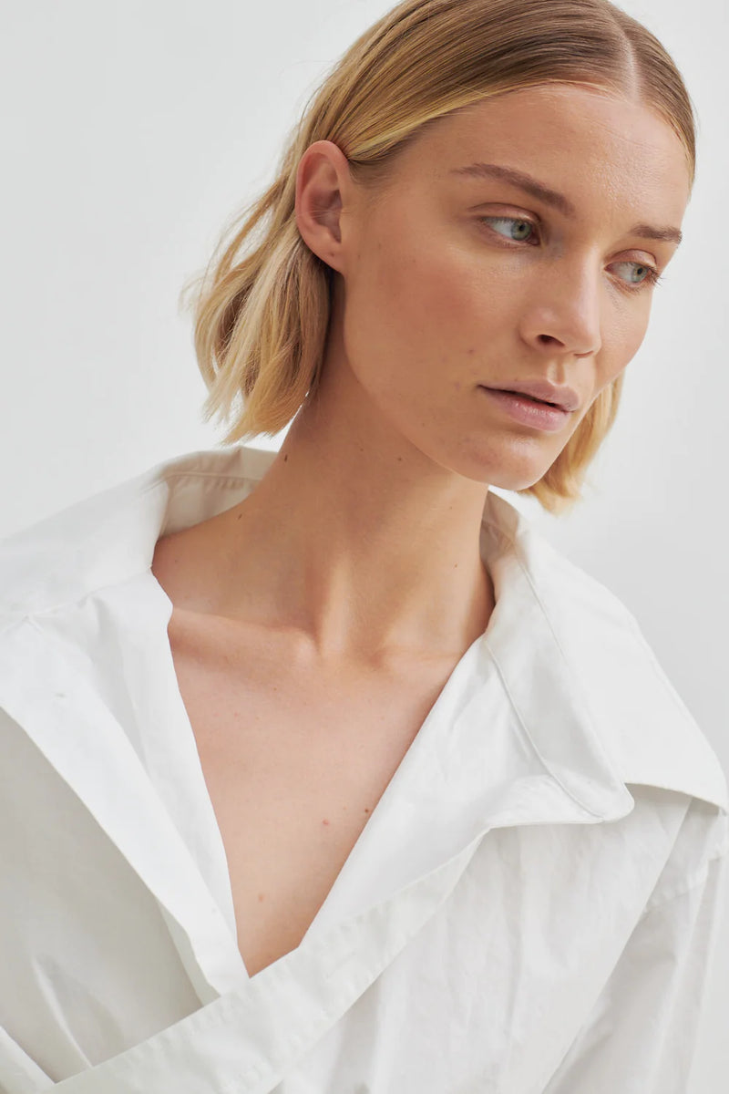 Closa Wrap Shirt - White