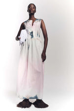 Silk Cotton Tank Maxi Dress - Gloss