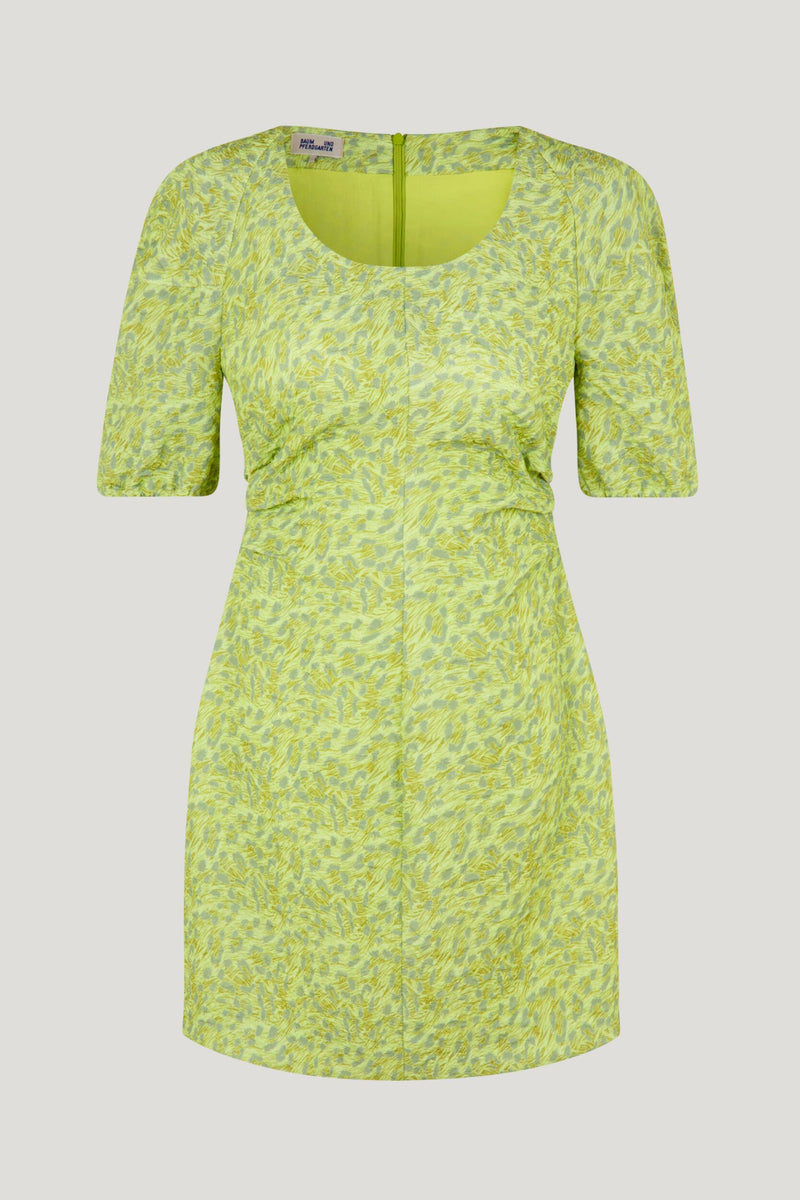 Addie Dress - Green Heather