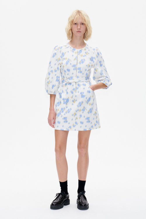 Alliana Dress - Creme Fluer Fanee