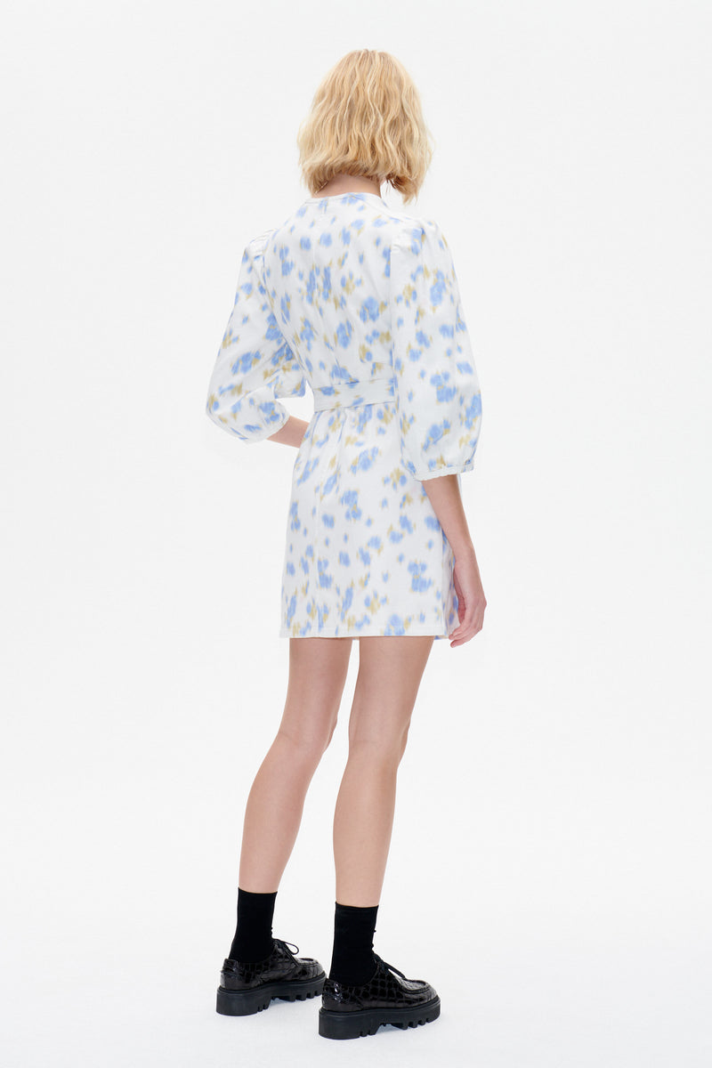 Alliana Dress - Creme Fluer Fanee