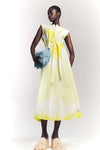 Sleeveless Zipper Dress - Banana