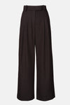 Province Pleated Pant - Black