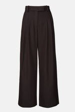 Province Pleated Pant - Black