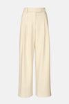 Province Pleated Pant - Creme