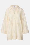 Palma Dress - Cream Embroidery