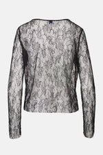 Luna Lace Sequinned Top