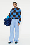 Adonis Knit - Ocean Check