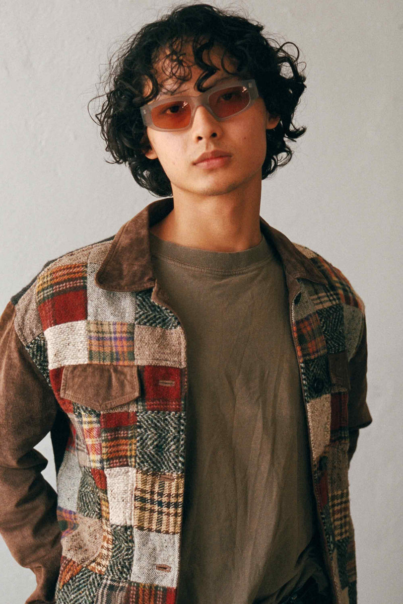 MONOKEL Eclipse Matt Grey - Orange Solid Lens