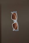 MONOKEL Eclipse Matt Grey - Orange Solid Lens
