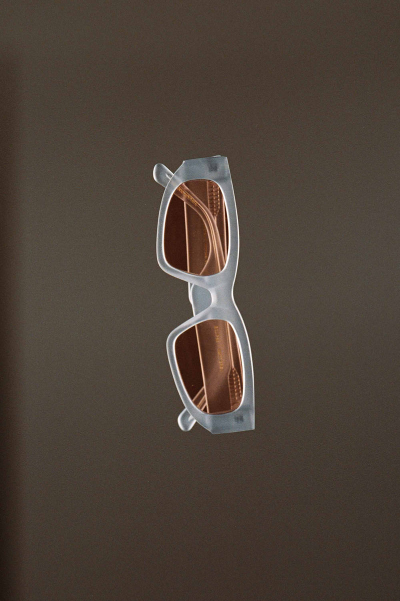 MONOKEL Eclipse Matt Grey - Orange Solid Lens