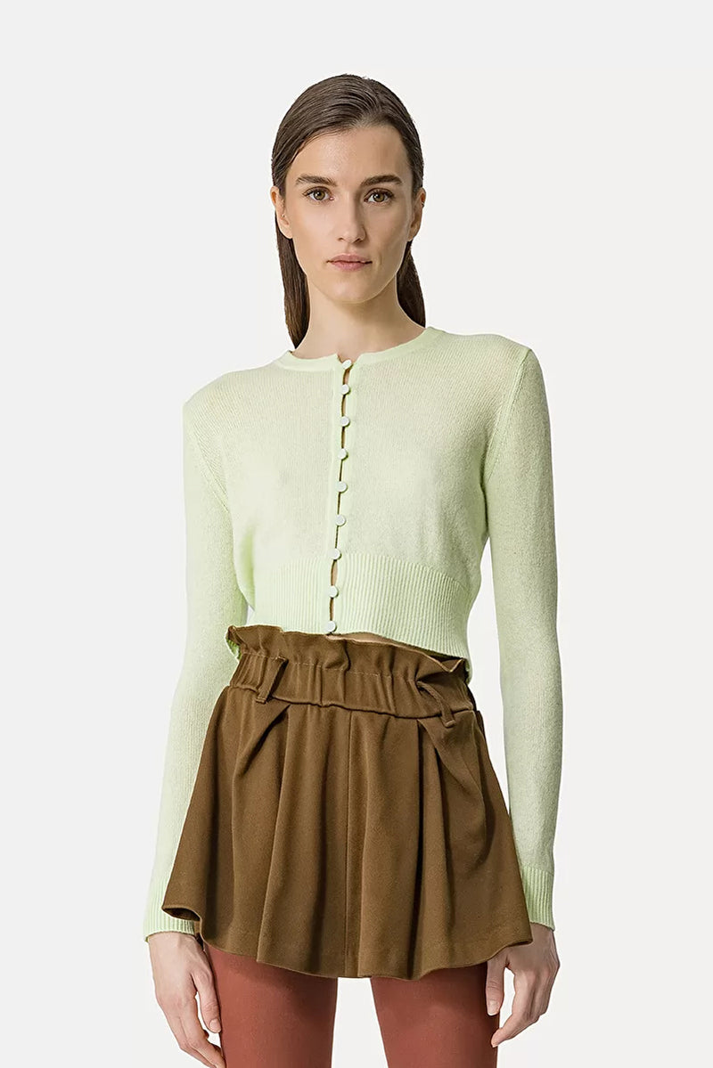 Cashmere Wool Gauze Sweater - Zest