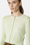 Cashmere Wool Gauze Sweater - Zest