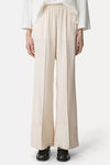 Envers Satin Flared Pants - Ivory