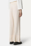 Envers Satin Flared Pants - Ivory