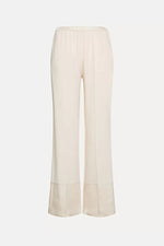 Envers Satin Flared Pants - Ivory
