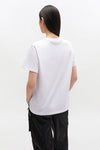 Basic Cotton Jersey Neon Kitty T.Shirt - Bright White