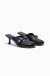 GANNI Sue Heeled Mule - Black