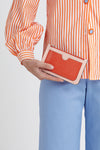 Wallet - Orange and Pink