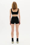 Classic Wool Bralet - Black
