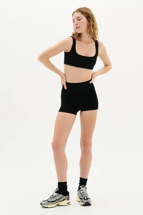 NAGNATA Classic Wool Bralet - Black
