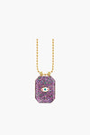 Raiz'in Scapular Glitter Purple - 28mm