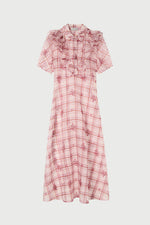 Marina Dress - Floral Check