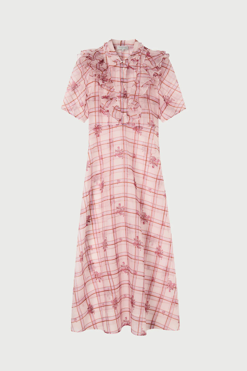 Marina Dress - Floral Check