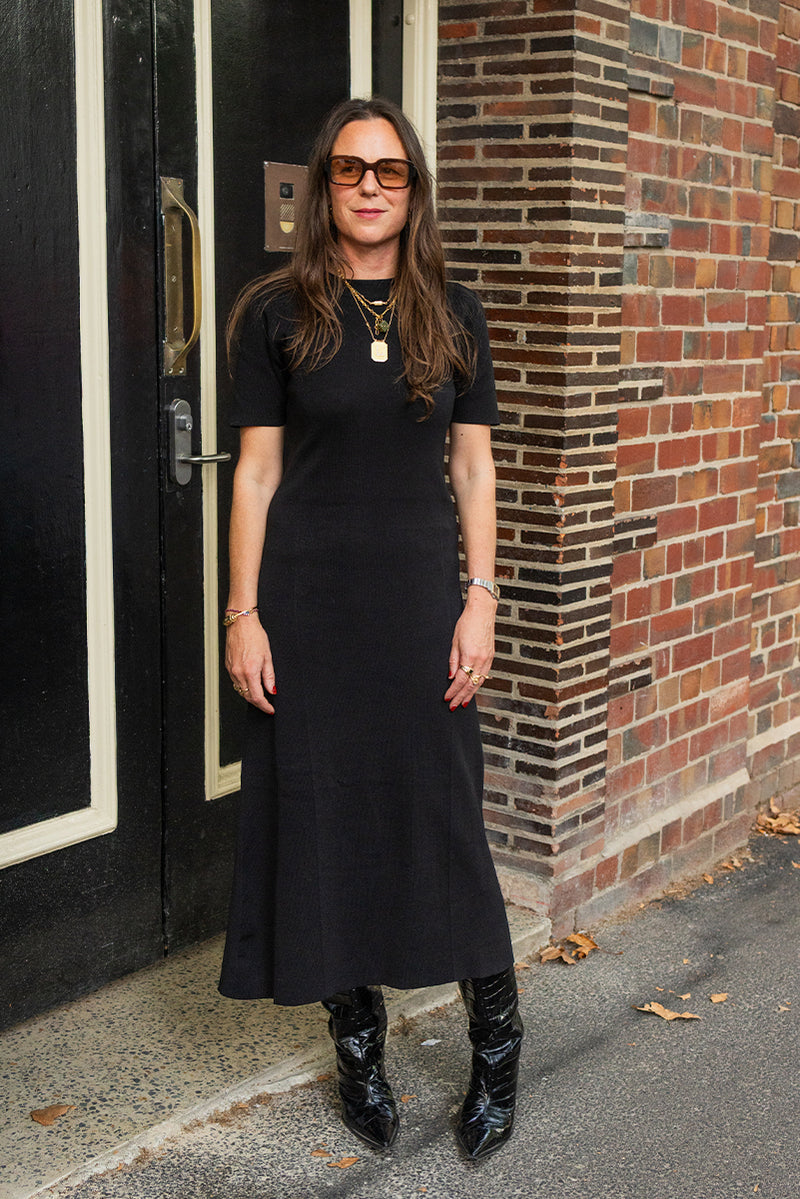 Violet Dress - Black