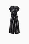 Muse Dress - Black/White Polka Dot
