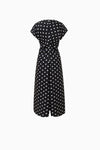 Muse Dress - Black/White Polka Dot