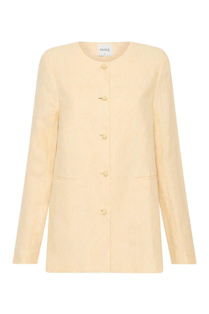 Rio Shift Jacket - Dusty Citron