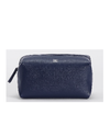 Leather Pouch - Dark Blue
