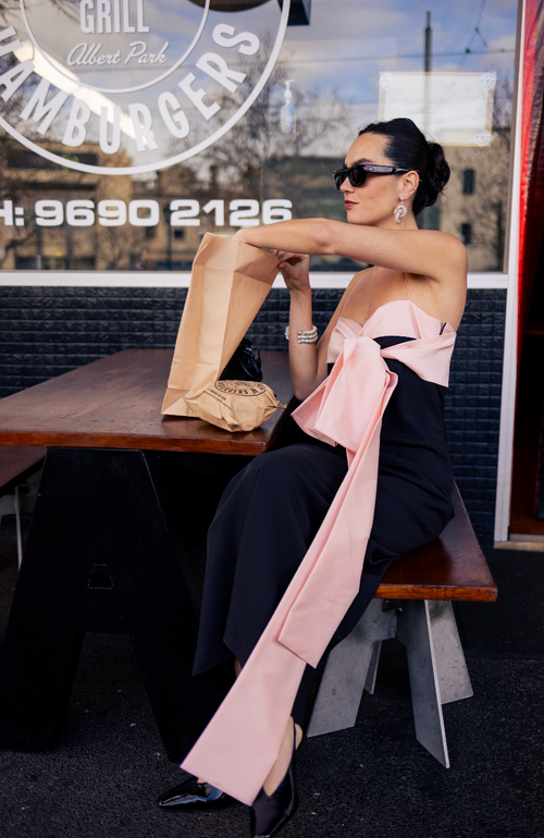 Bart Dress - Black/Cret