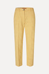 Textured Cotton Jacquard Pants - Mimosa