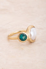 Cloud Iridescence Ring 2 - 9k YG