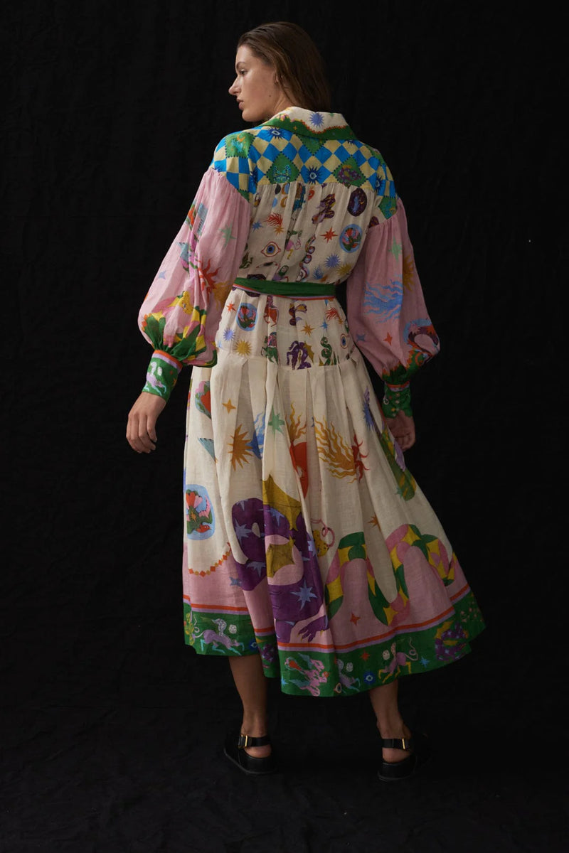 ALEMAIS Seeker Shirtdress