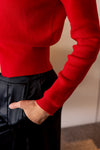 Kitty Cardigan - Red