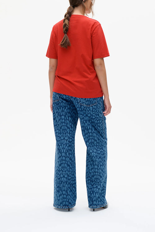 BAUM Jawo T Shirt - Haute Red
