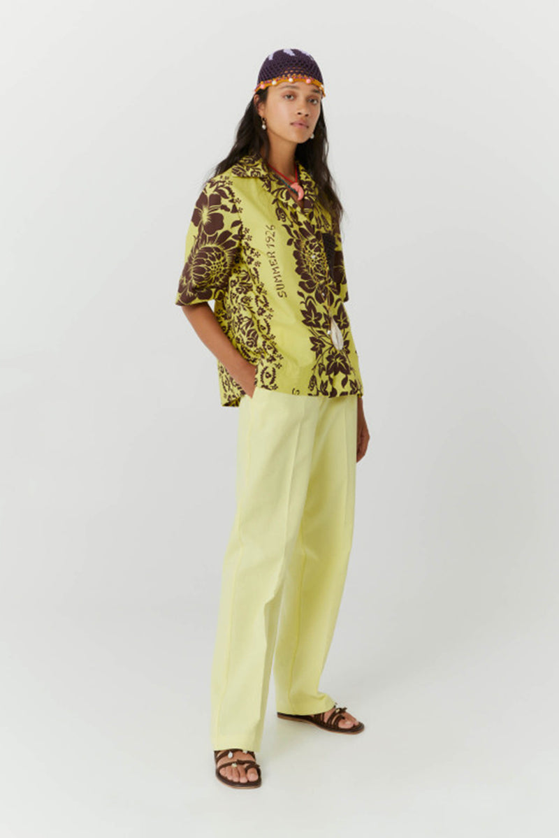 Bowling Shirt - Tahiti Print