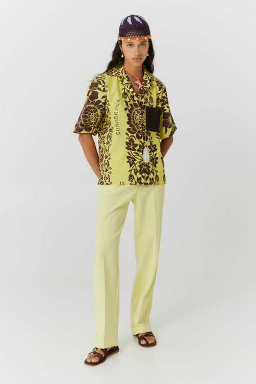 Bowling Shirt - Tahiti Print